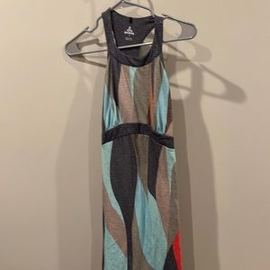 dress multicolored swim cover
